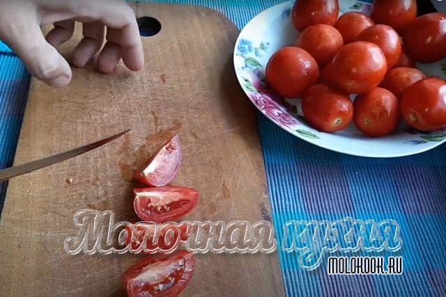 Помидорные дольки