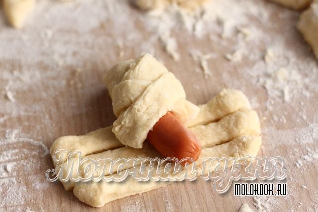 Сворачивание косичкой