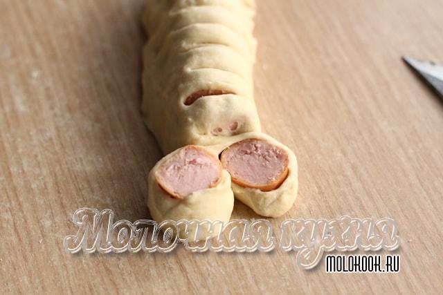 Разворачивание кусочков