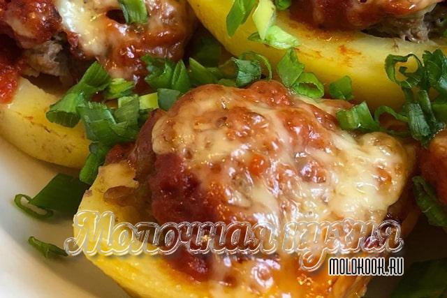 С фаршем и сыром