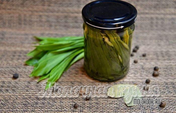 Черемша, маринованная в домашних условиях