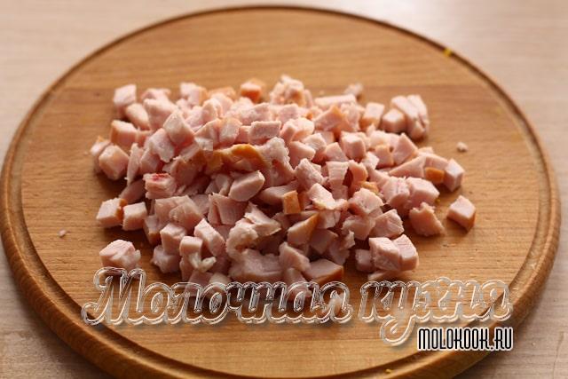 Колбаса измельчена