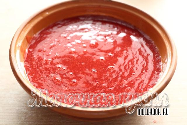 Пюре перед заморозкой