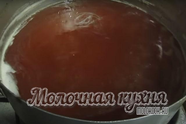 Сироп загустел