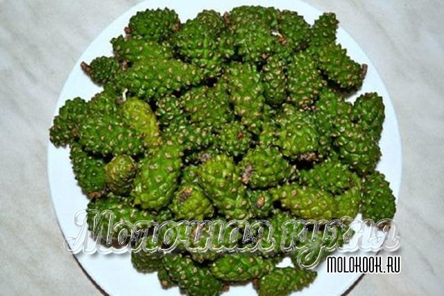 Шишки готовы к приготовлению