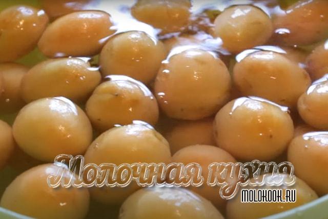 Замачивание в содовом растворе