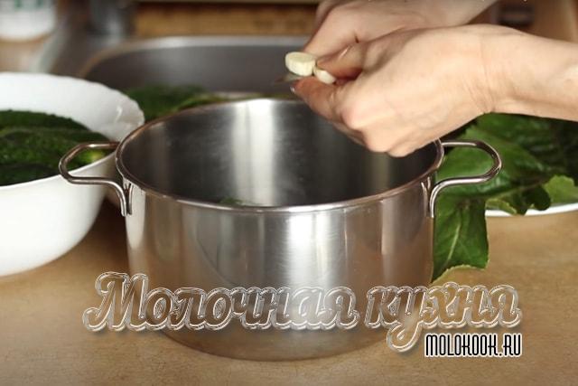 Нарезка чеснока