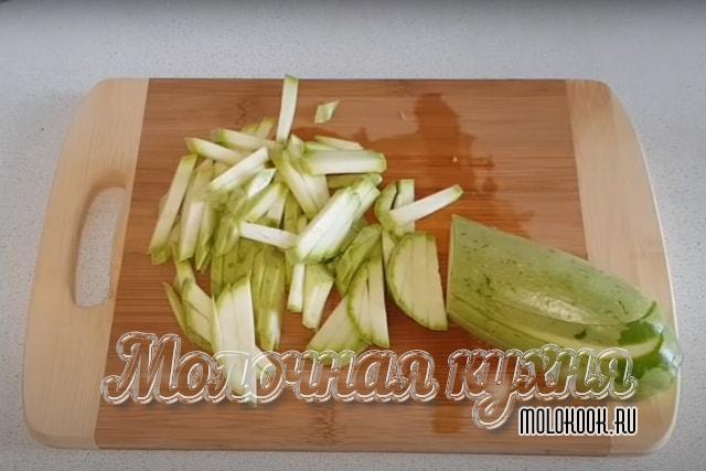 Кабачковая соломка