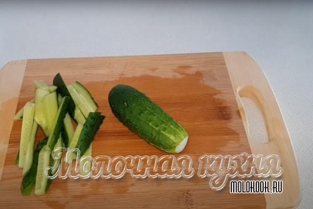 Огуречная соломка
