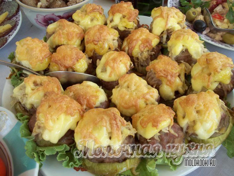 Стожки с картофелем