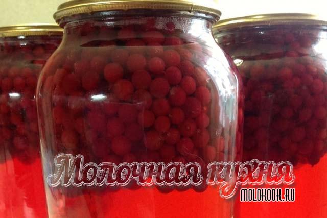 Консервация компота из китайской вишни