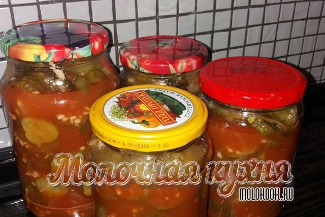 В томатном соусе
