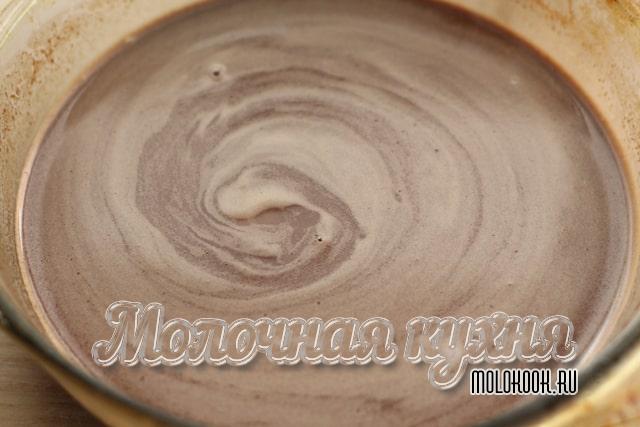 Шоколадно-молочная смесь