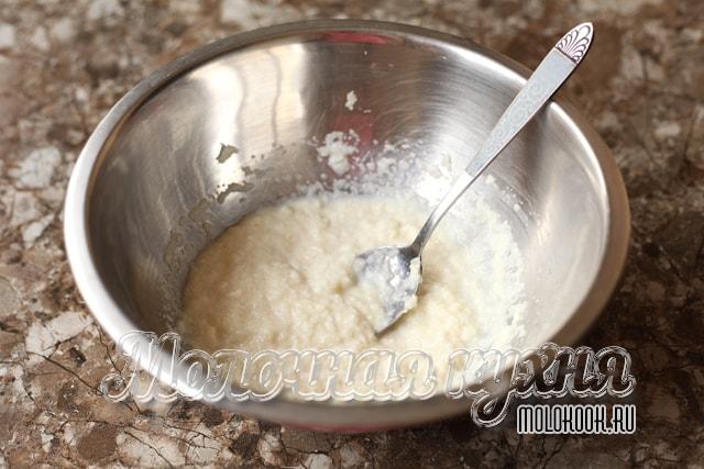 Набухание манной крупы