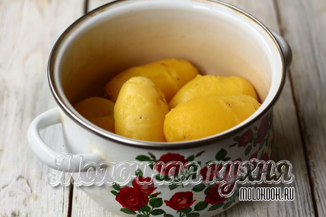 Очищенный картофель
