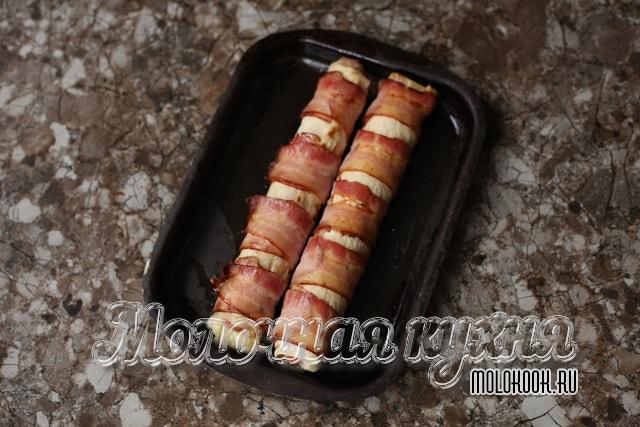 Запеченные рулетики