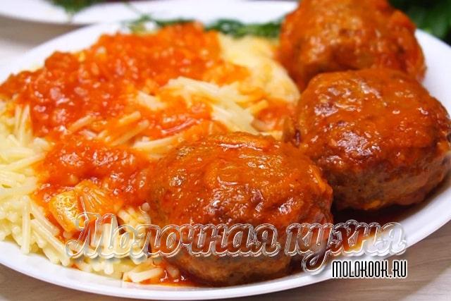 Капустно-мясные котлеты в духовке