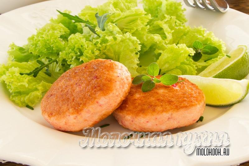 Рецепт крабовых котлет из палочек