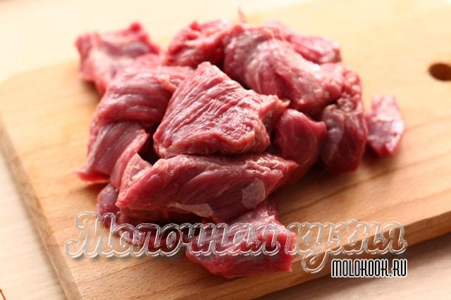 Нарезанная говядина