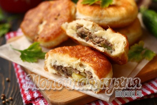 Универсальный рецепт на молоке для жарки беляшей и пирожков