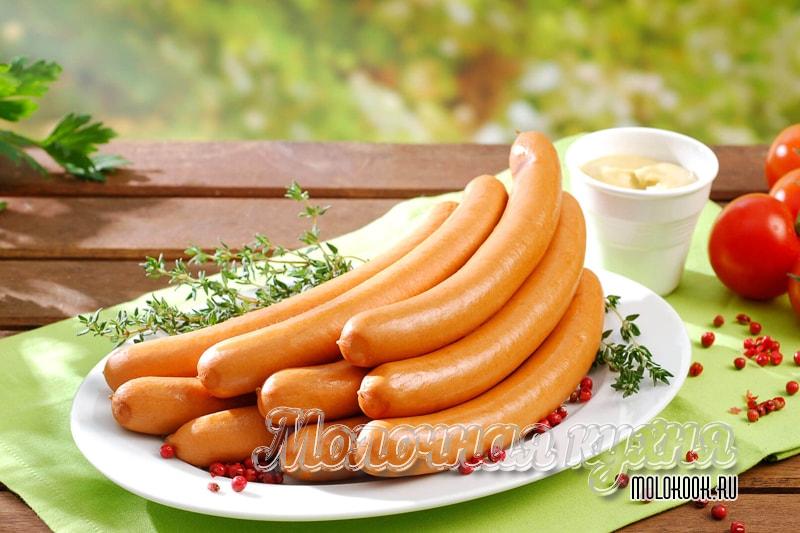 Способы варки сосисок