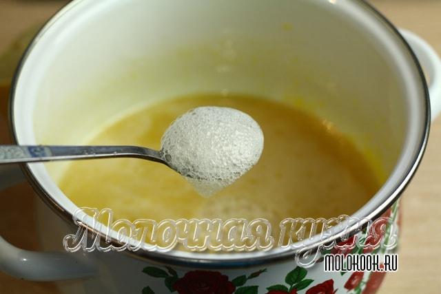 Гашение и добавление соды