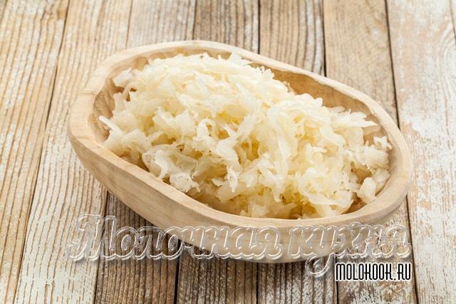 Капуста, приготовленная в простом маринаде
