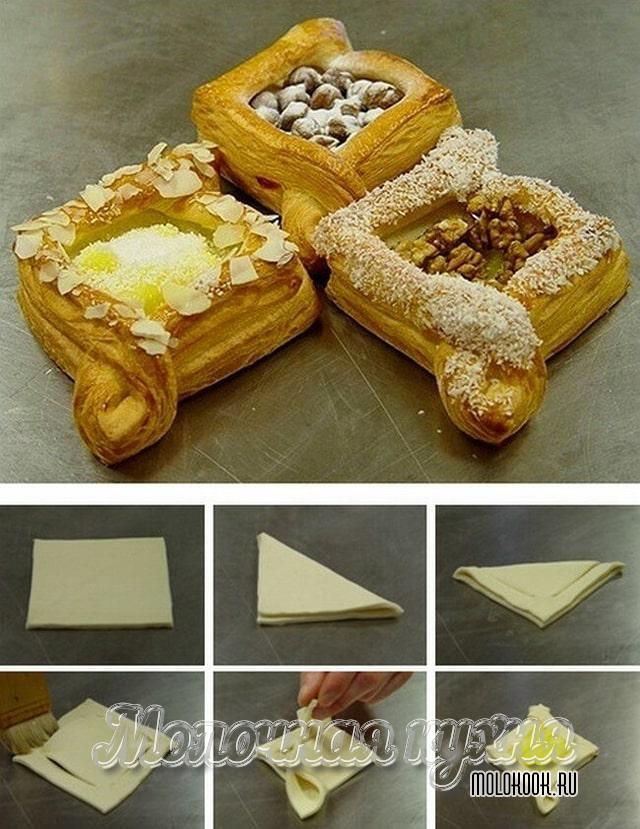 Лодочки с начинкой