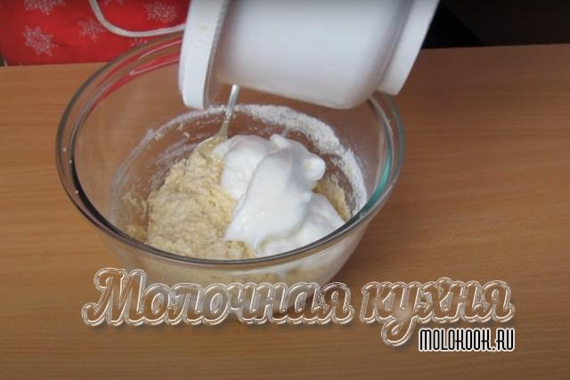 Добавление взбитых белков