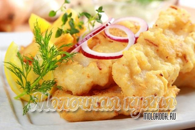 Кляр с водкой и взбитыми белками