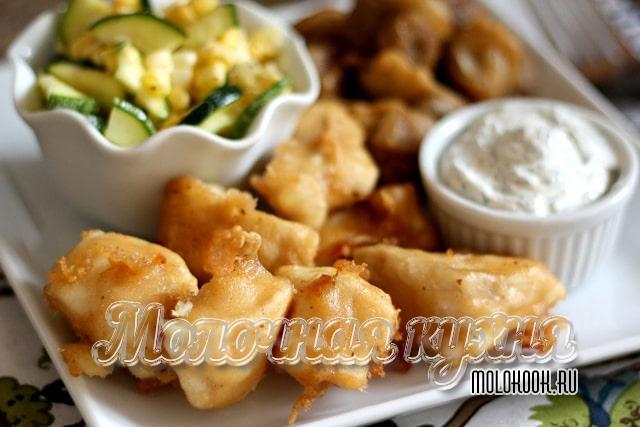 Луково-молочный кляр