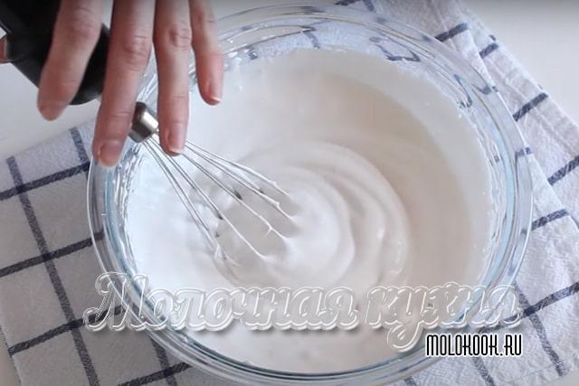 Процесс взбивания