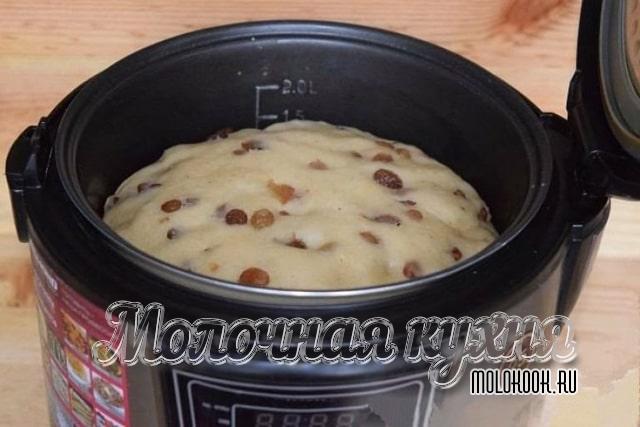 Тесто увеличилось в объеме после расстойки