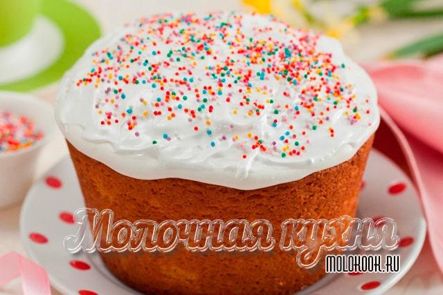 Рецепт приготовления кулича с творогом в мультиварке