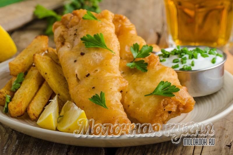 Рыба, жаренная в кляре
