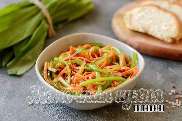 Рецепт корейского салата