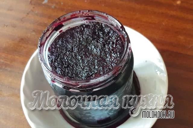 Жимолостное варенье без варки на зиму