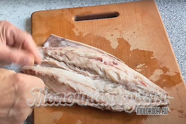 Филирование скумбрии