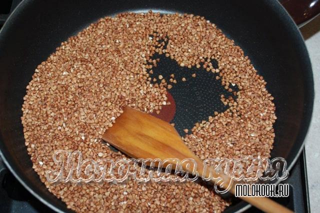 Прокаливание гречки