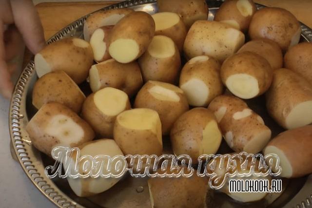 Картошка подготовлена