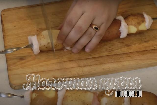 Процесс надрезания