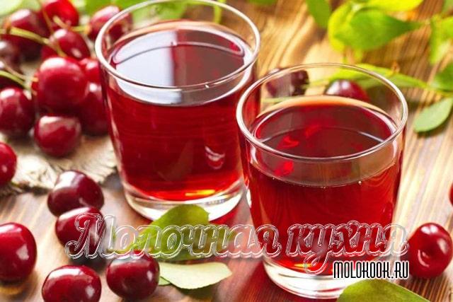 Рецепт из сушеной или вяленой вишни