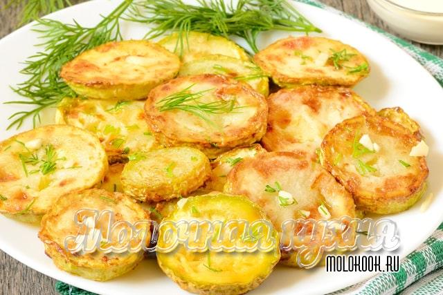 Вкусные рецепты кабачков в кляре, жаренных на сковороде