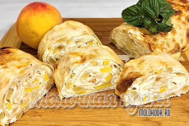 Готовим вкусный завтрак из лаваша