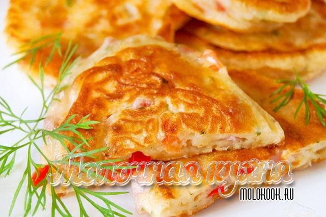 Готовим вкусный завтрак из лаваша