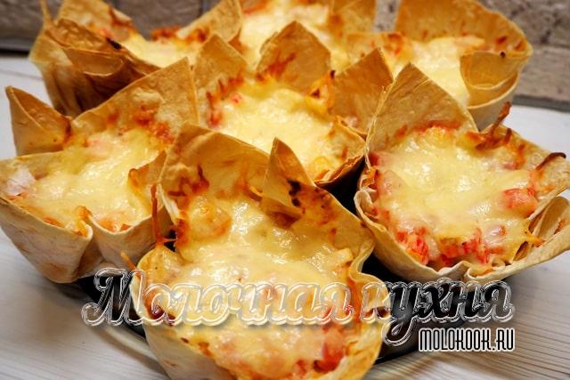 Готовим вкусный завтрак из лаваша