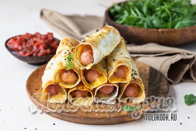 Готовим вкусный завтрак из лаваша