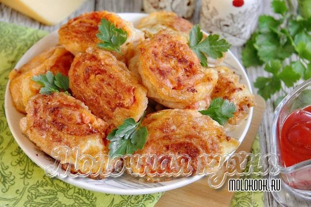 Готовим вкусный завтрак из лаваша