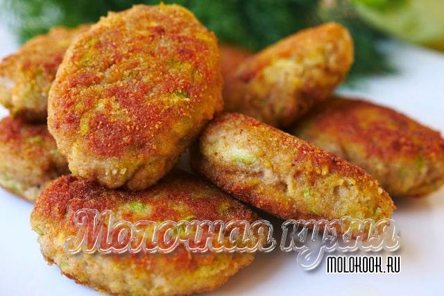 Лучшие рецепты вкусных котлет из кабачков и фарша