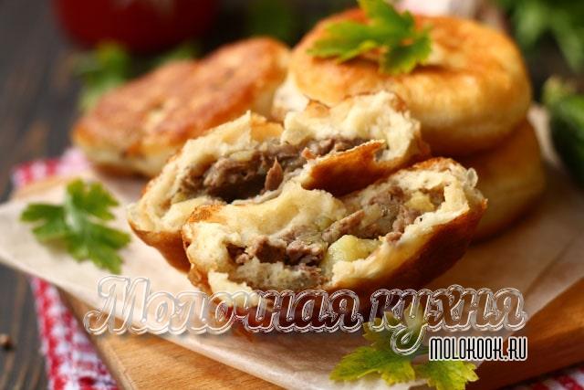 Самые вкусные рецепты жареных пирожков с картошкой на сковороде